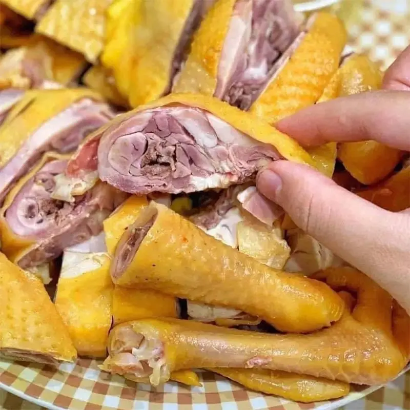 GÀ Ủ MUỐI NHÀ LÀM - 1 CON 1,2-1,4kg - TƯƠI NGON ĐẢM BẢO - NÓI KHÔNG VỚI GÀ ĐÔNG LẠNH Thức Ăn 3