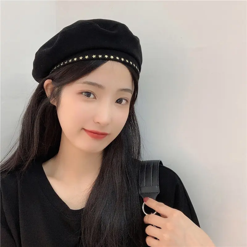 Mũ nồi, mũ beret thời trang phong cách hàn quốc 6