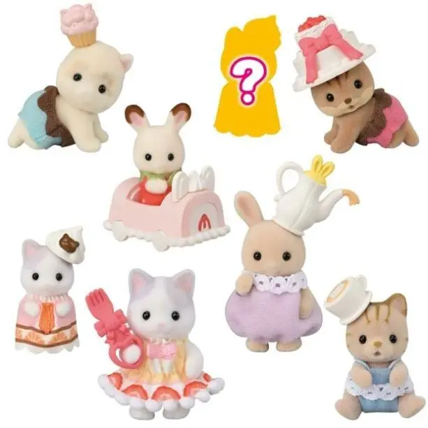 Baby Baking Sylvanian Families Selected ( Open Foil ) and Blind Box Doll Toys