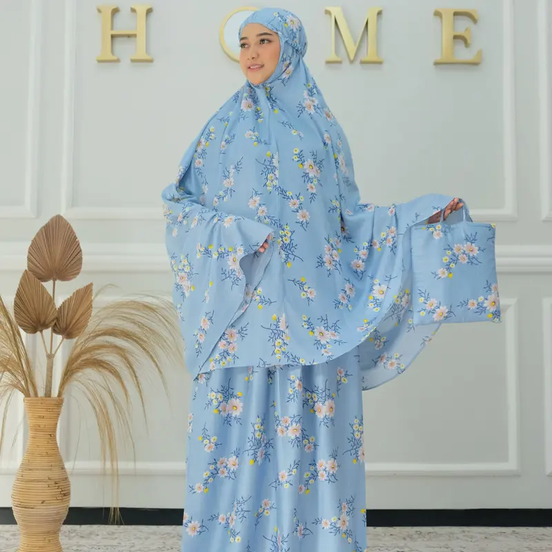 Mukena Bali Dewasa Rayon Premium ANAMI all over atasan bawahan 2