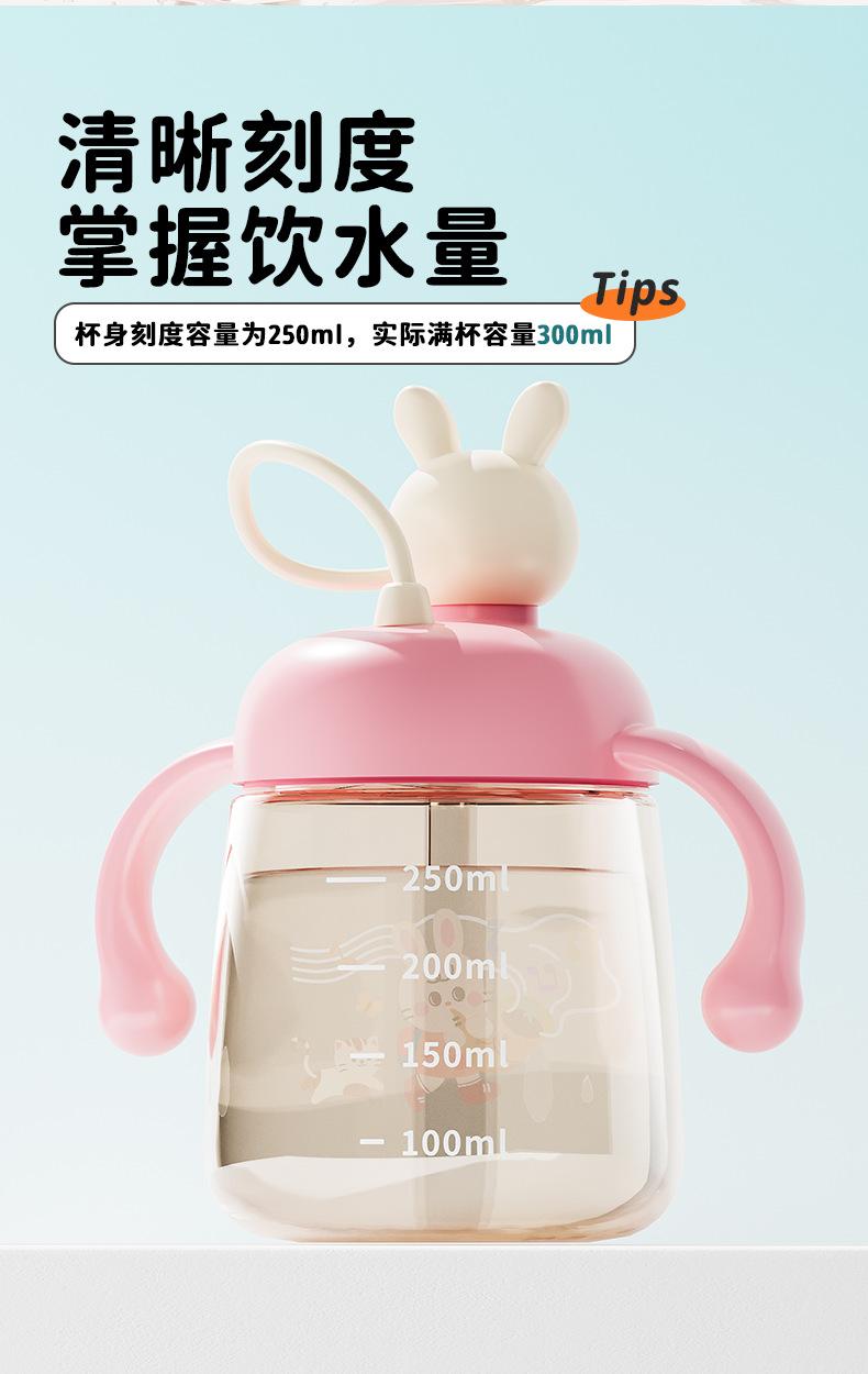 Product Introduction of Cốc Sữa Trẻ Em, Bình Uống Trực Tiếp, Thích Hợp Cho Các Độ Tuổi Từ 1 Đến 3 Trở Lên, Cốc Học Tập Cho Bé Mẫu Giáo, Có Ống Hút Sữa, Cốc Nước, Bán Buôn Có Sẵn 10