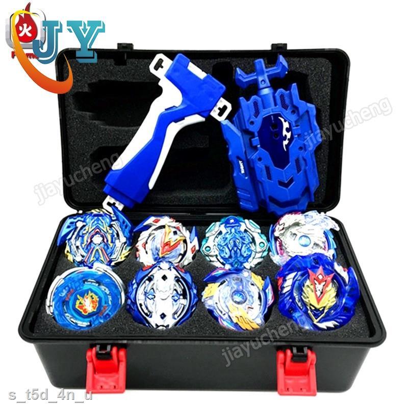 Bộ Đồ Chơi Con Quay Vô Cực Beyblade Kim Loại, 4D, Với Miếng Đệm Nảy Vui Nhộn 3