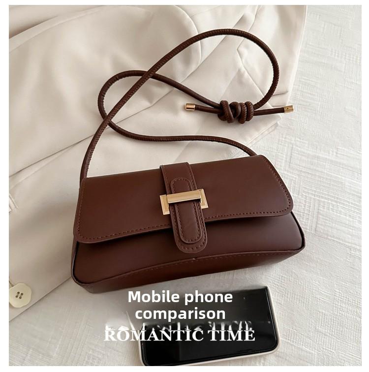 Product Introduction of Niche High-End Design Fashion Suitable for Various Scenes Niche Elegant Fashion Pouches Women's Bag New Western Style All-Matching Messenger Bag Fashion Shoulder Underarm Bag 5