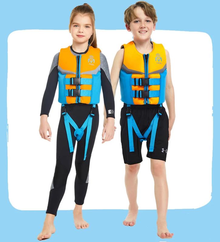 Product Introduction of Kids Buoyancy Snorkel Vests, Life Jacket for Children, Swim Vest for Boys and Girls, Swimsuit Flotation Swimming Aid 10