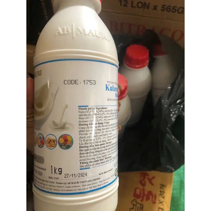 Hương sữa kularome 1kg - chính hãng ab mauri 1