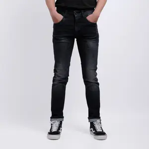 Rockmaker Celana Denim Selvedge Accent Barley Fit Jeans Slim Fit Jeans