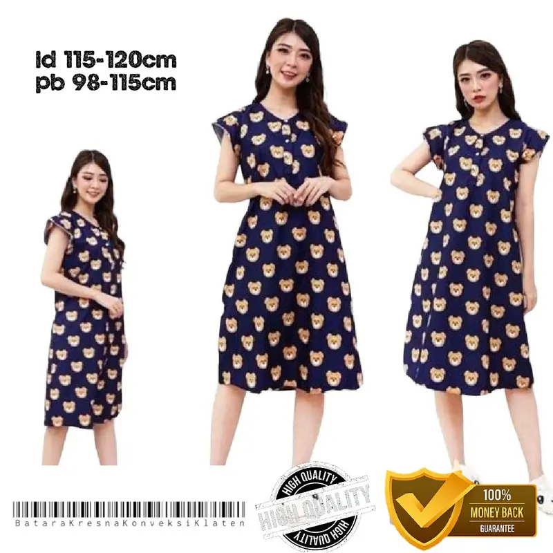 Daster Jumbo 100ribu Dapat 5 Bunga Busui hits 2