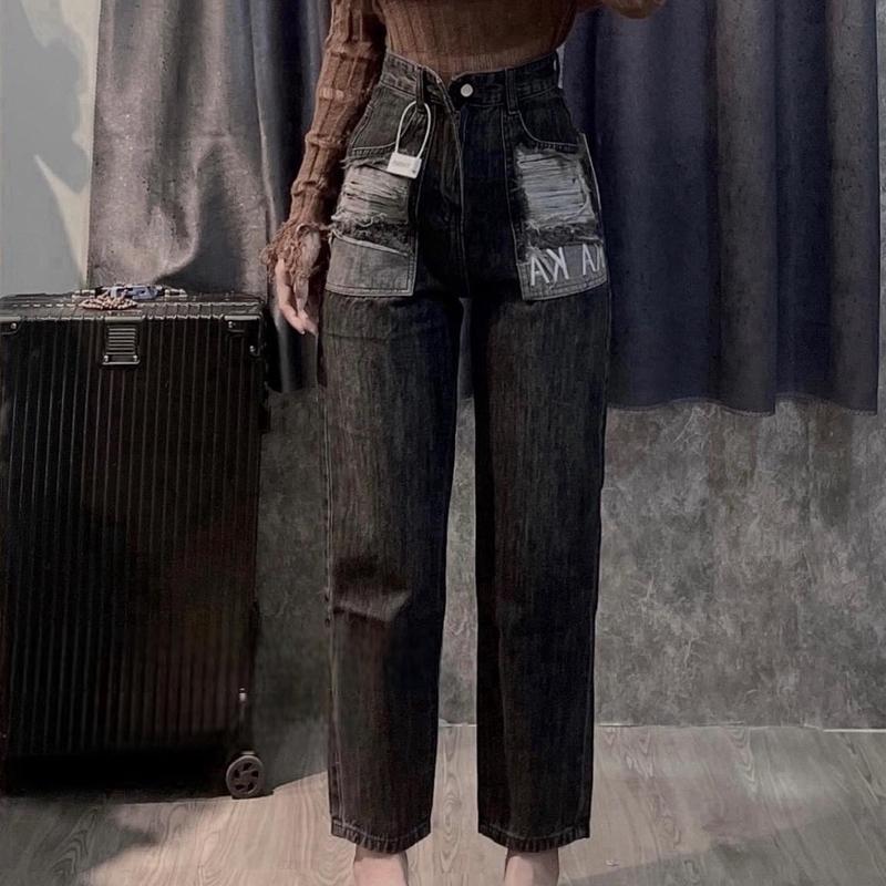 Quần jeans baggy loại 1 (KÈM ẢNH THẬT) đủ Szie s m l 7