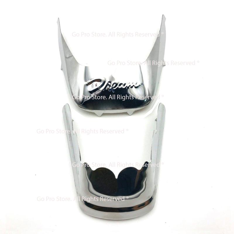 Bộ Ốp Mỏ & Đuôi Dè Inox Xe Dream Thái, Dream Việt