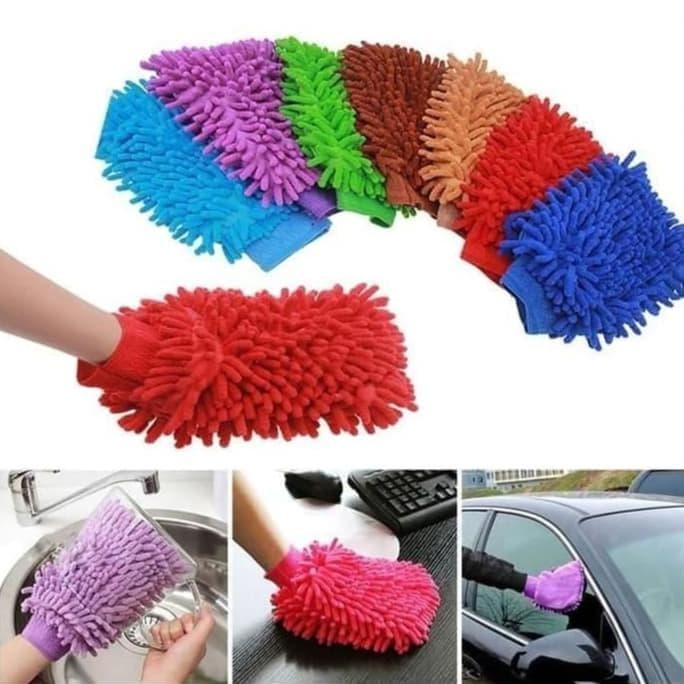 Sarung Tangan Cuci Mobil Cendol - Cocok untuk Mobil Anda - Car 0