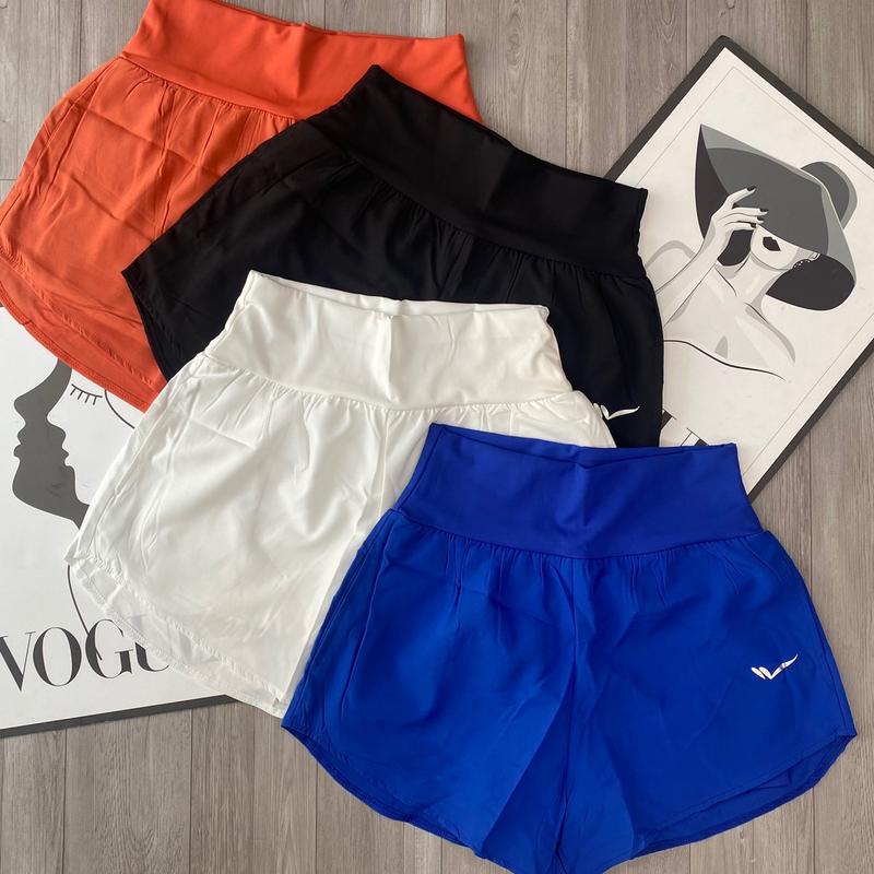 Quần đùi 2 lớp Tập GYM PICKLEBALL THỂ THAO nữ