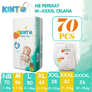 TERLARIS Kinto Popok Bayi Celana Baby Pants Newborn NB/S70/M56/L50/XL43/XXL38/XXXL32/XXXXL26