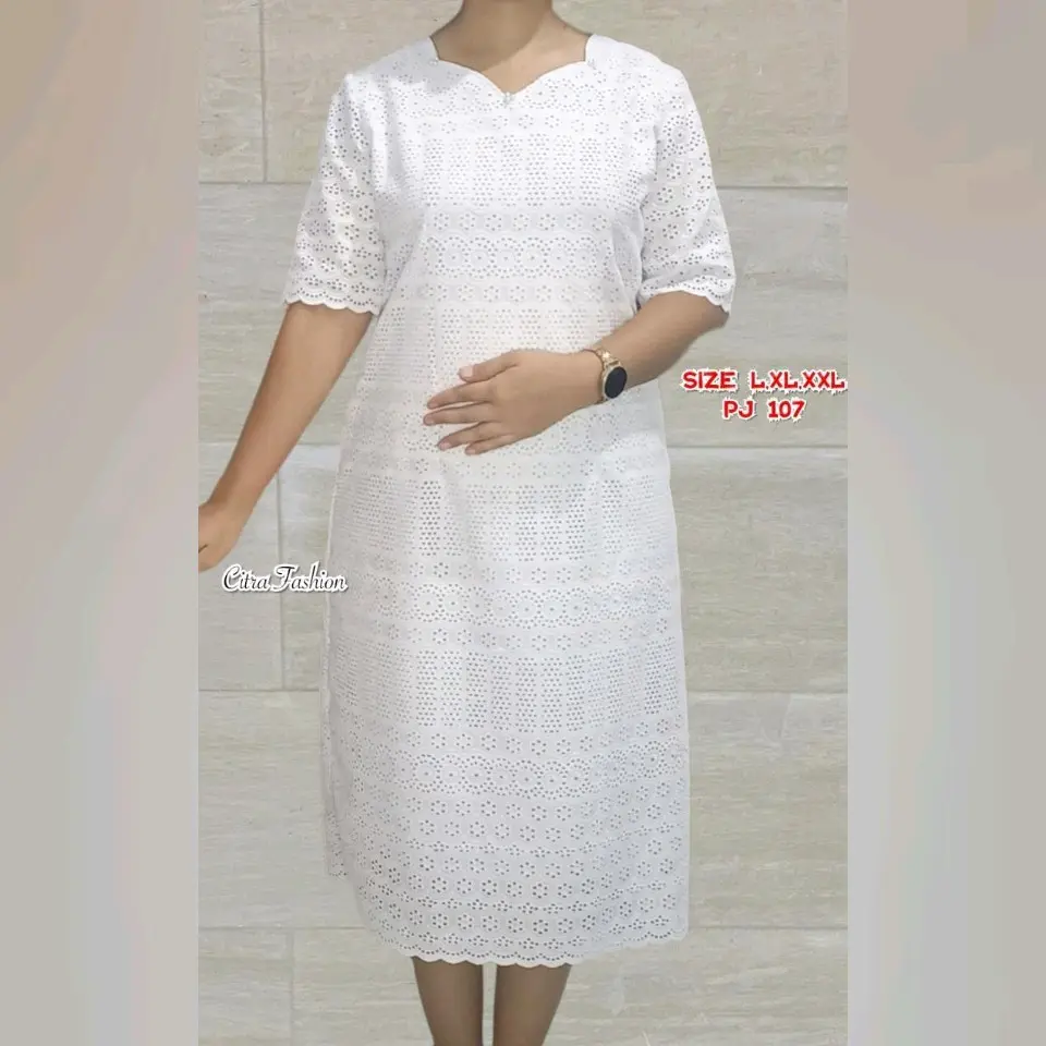 dres katun bolong bangkok premium terbaru