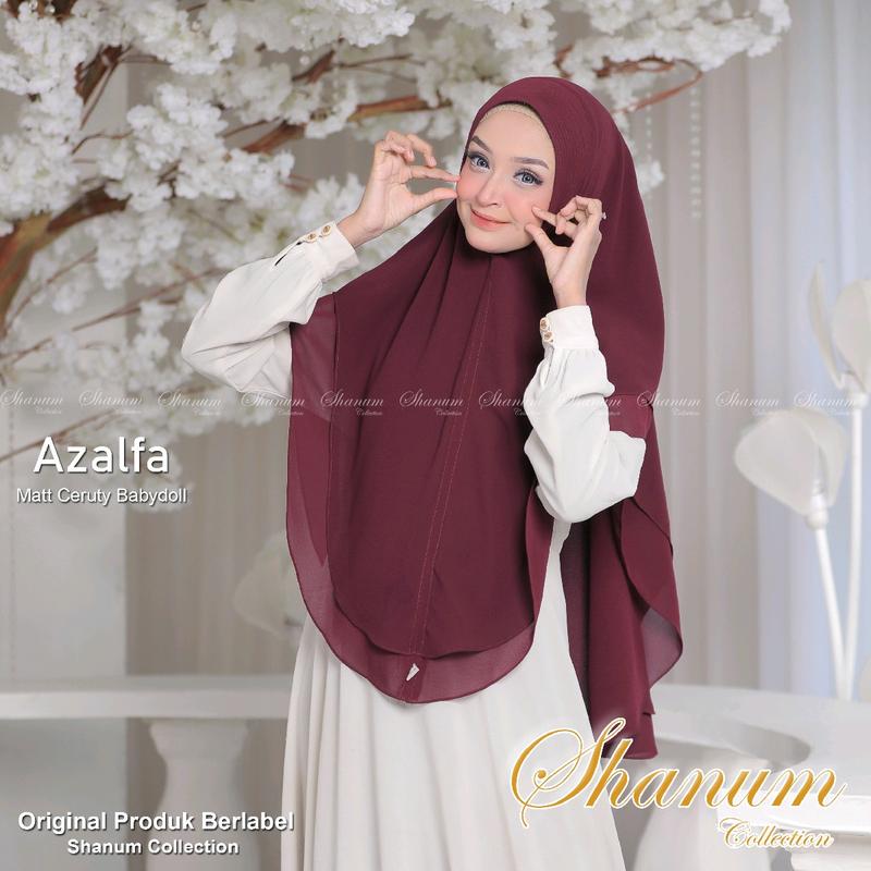 KHIMAR CHELIA  KERUDUNH SYARI JUMBO CERITY BABYDOLL ARMANY PREMIUM 4
