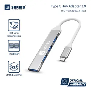 JE Series 4 In 1 Type C Hub Adapter 3.0 OTG USB Type C High Speed 5Gbps Laptop Mobile Phone and Macbook