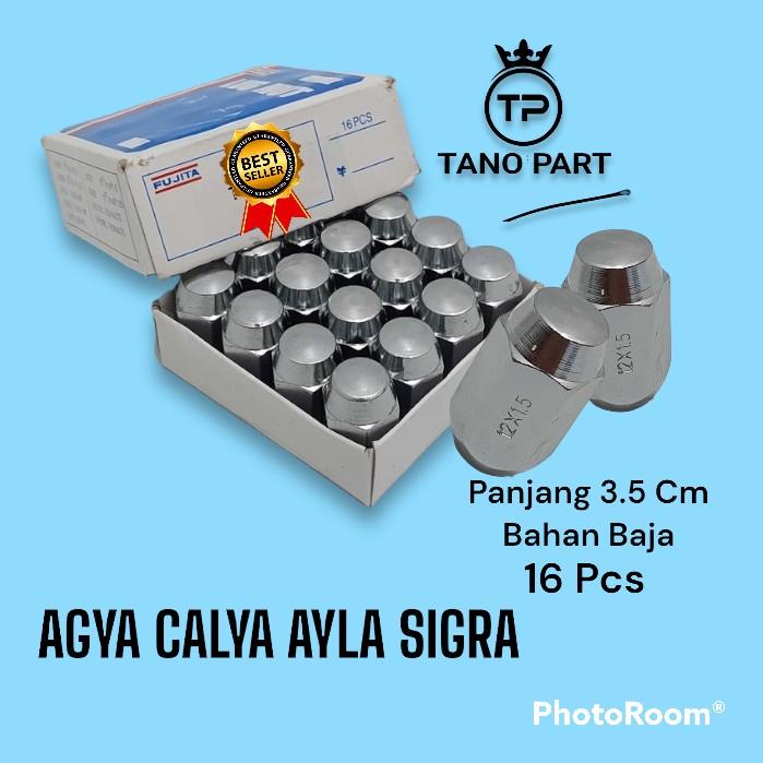 Mur Roda Racing Lugnut Baut Mobil AYLA CALYA AGYA SIGRA 0