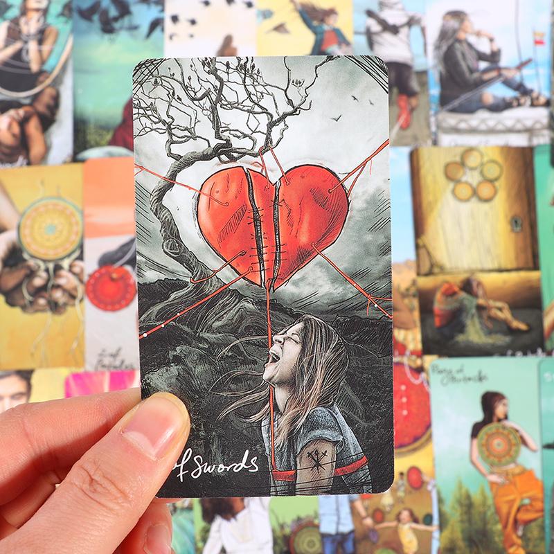 Product Introduction of Bộ Bài Tarot Light Seer, Trò Chơi Cờ Bàn Tiếng Anh, Tiên Tri Tiên Tri, Trò Chơi Nhiều Người Chơi 23