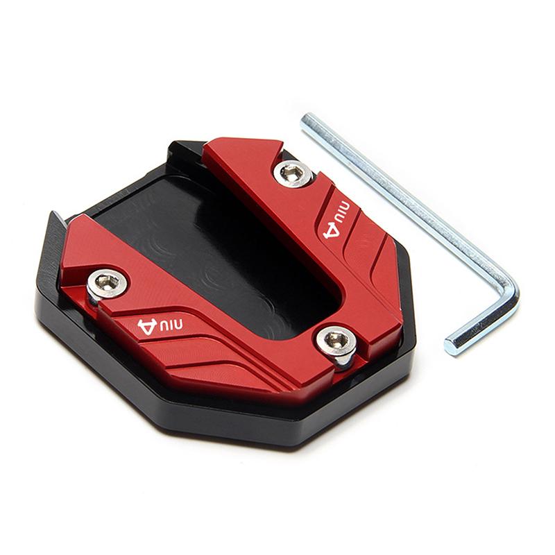 Product Introduction of Scooter Motorcycle Bike Kickstand Extender Foot Side Stand Extension Pad Support Plate Anti-skid Enlarged Base bike  quad engine 20