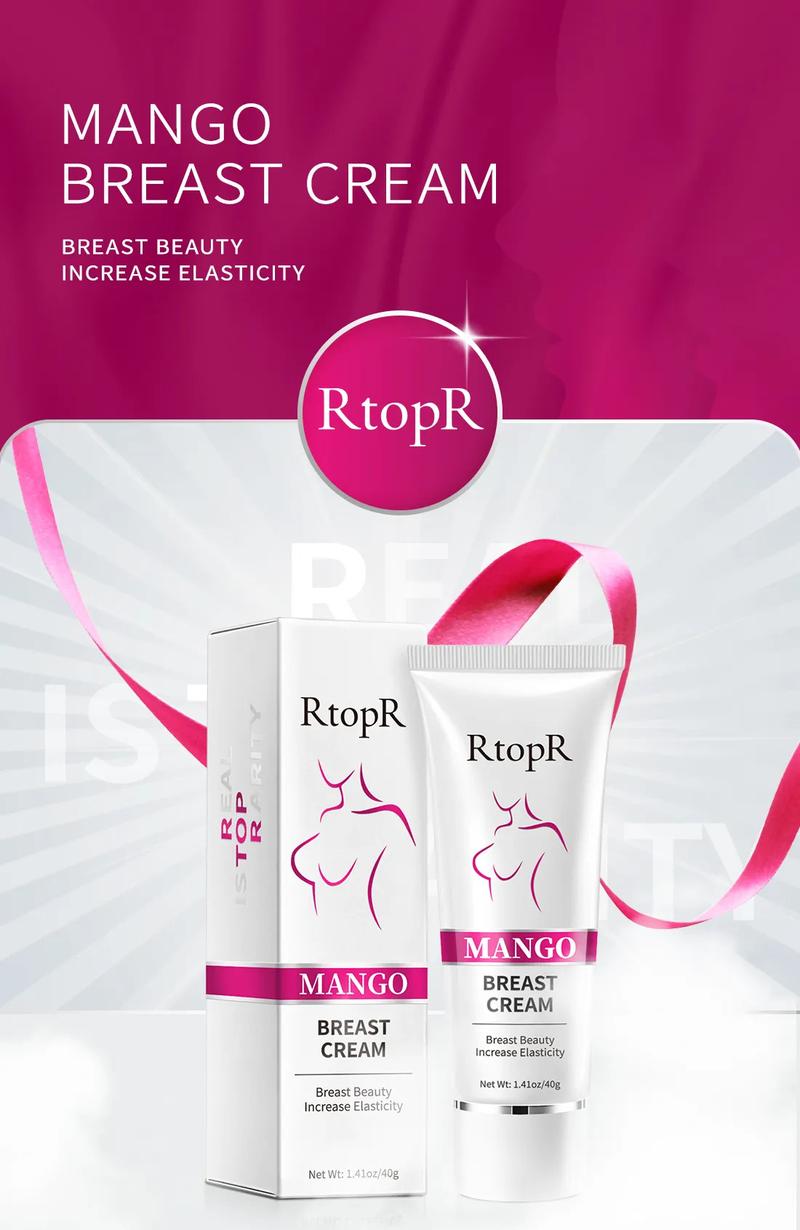 Product Introduction of New Model[LazChoice]  RtopR Mango Breast Enlargement Cream Krim Pembesaran Payudara For Women Full Elasticity Chest Care Firming Lifting Big Bust Body Cream Breast Fast Growth Cream 0