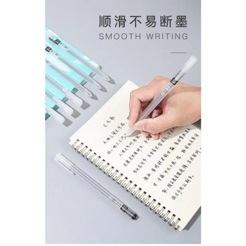 Bút gel vỏ nhám ngòi 0.5mm bút bi nước nhanh khô cao cấp bút mực gel viết trơn văn phòng phẩm 4