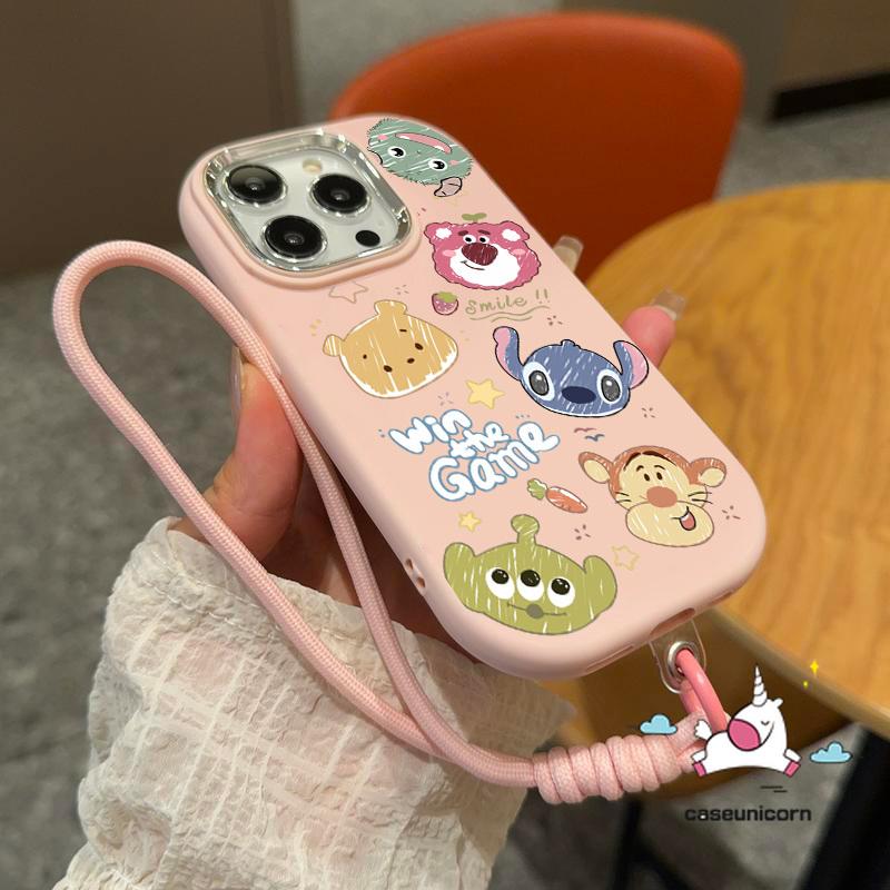 Caseunicorn Untuk Oppo A18 A15 A17 A38 A16 A58 A78 A35 A15s A16s A36 A54s A17K A3s A53 A33 A54 A12E A9 A5 A11 A55 A57 A32 A77 A77S A7 A12 A12s A5s A11K A78 A58 A93 A94A74 A95 A76 A96  Reno 5F 8 7 5 9 4Lite Stitch Lotso Sancho Panda Pooh Toy Story Cover 4