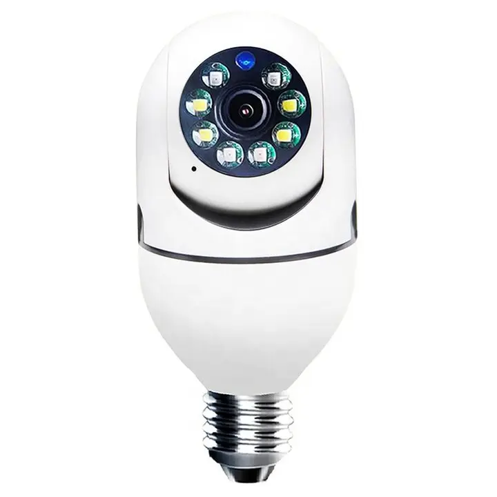 CCTV Lampu V380 Pro 8MP Kamera CCTV Wifi Lampu CCTV 360 PTZ 3