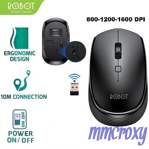 Robot M205 Mouse Wireless Optical 2.4Ghz 16000DPI 2