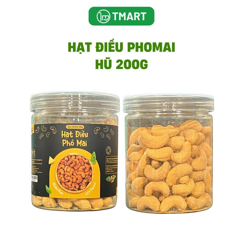 Hạt điều Naturic chất lượng cao, thơm ngon, bổ sung dinh dưỡng cho cả gia đình hũ 200g, 400g 3