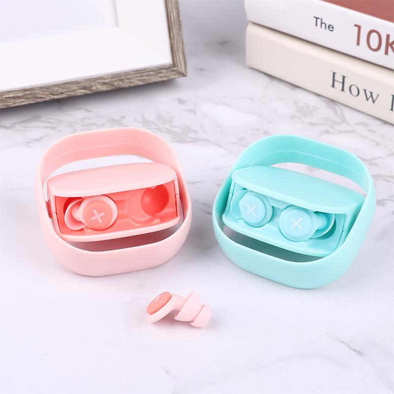 Product Introduction of 1Pair Four-Layer Design Anti-Noise Soft Sponge Sleeping Earplug Silicone Ear Plugs Sleep Professional Soundproof Earplug Noise Reduction Filter 18