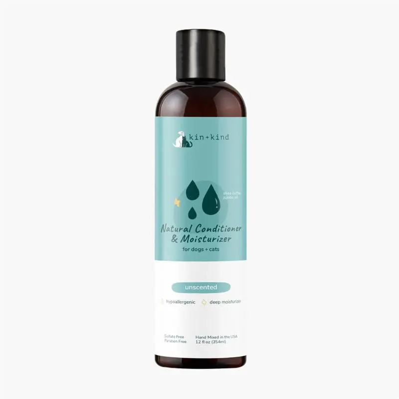 Kin + Kind -  Moisturising Conditioner (Unscented) For Dogs and Cats (354ml)