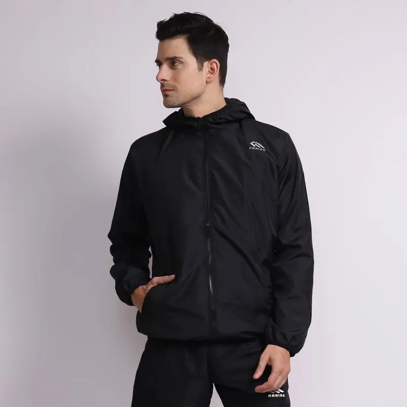 MANIAK Jaket Olahraga Parasut Unisex Pria Wanita Sport (JAKET MI) 0