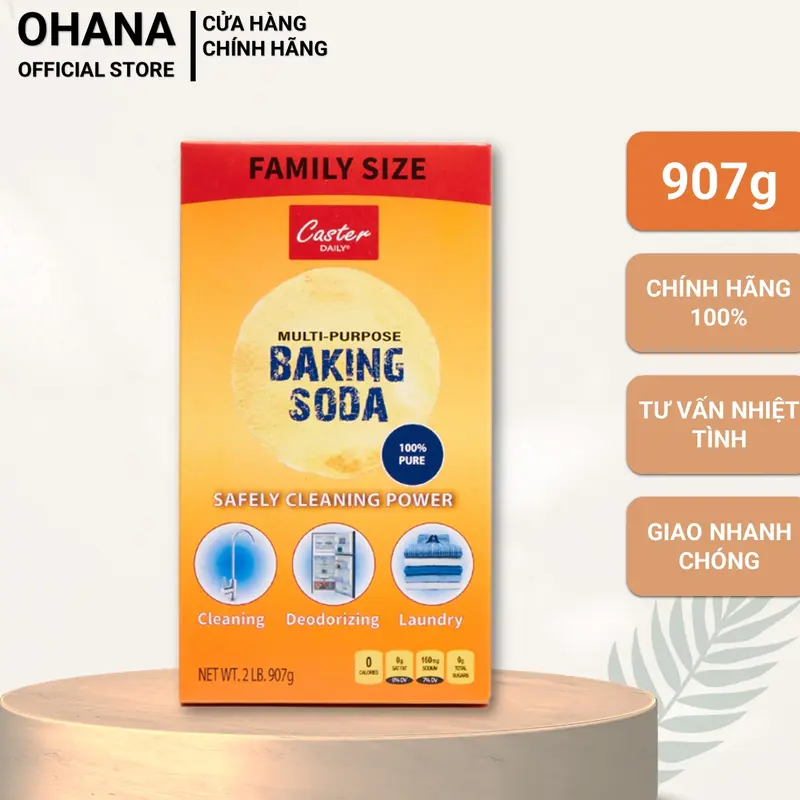 Bột Baking Soda đa công dụng Caster Daily, Arm & Hammer - 907g 0