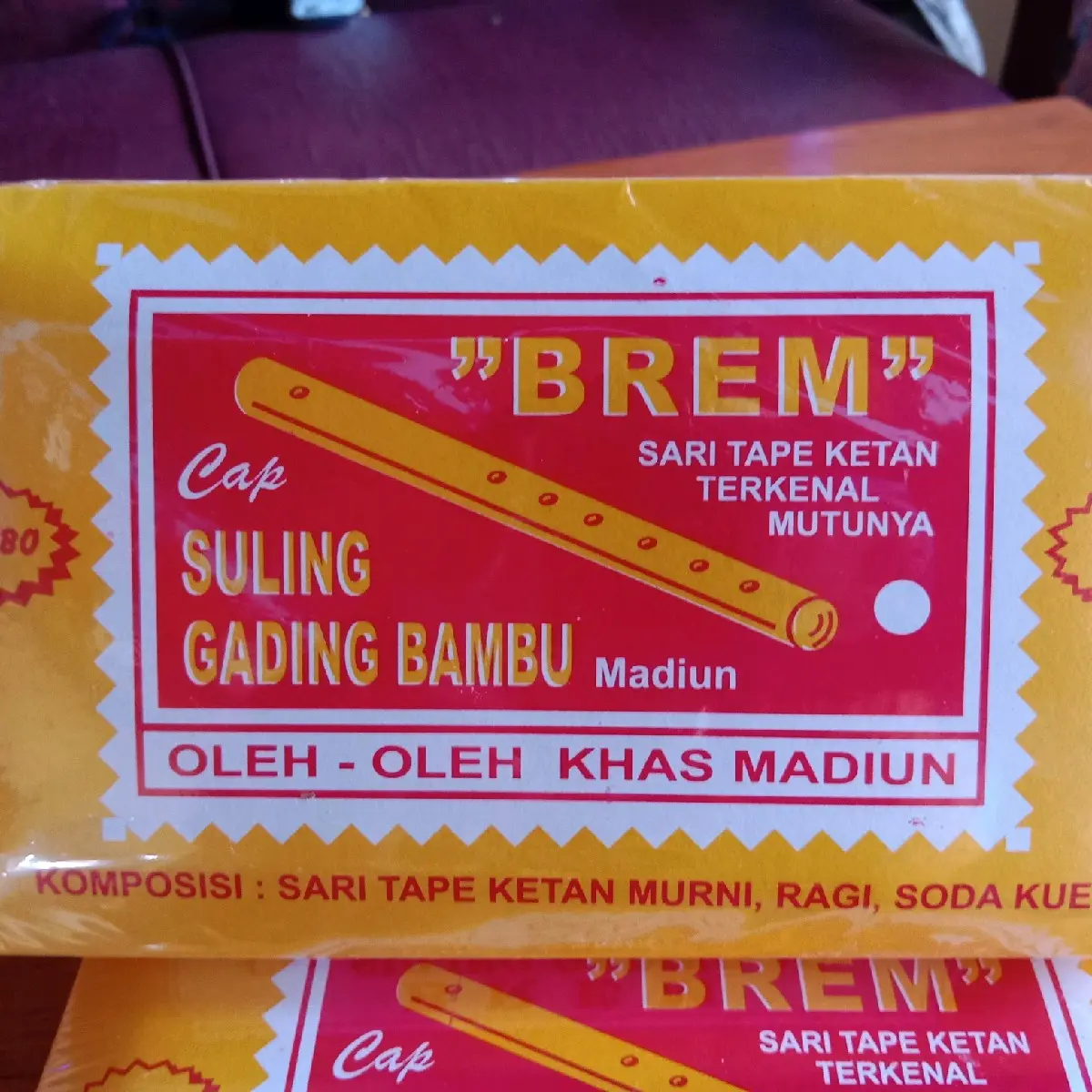 Brem jumbo isi 3 lembar Rendah gula Food