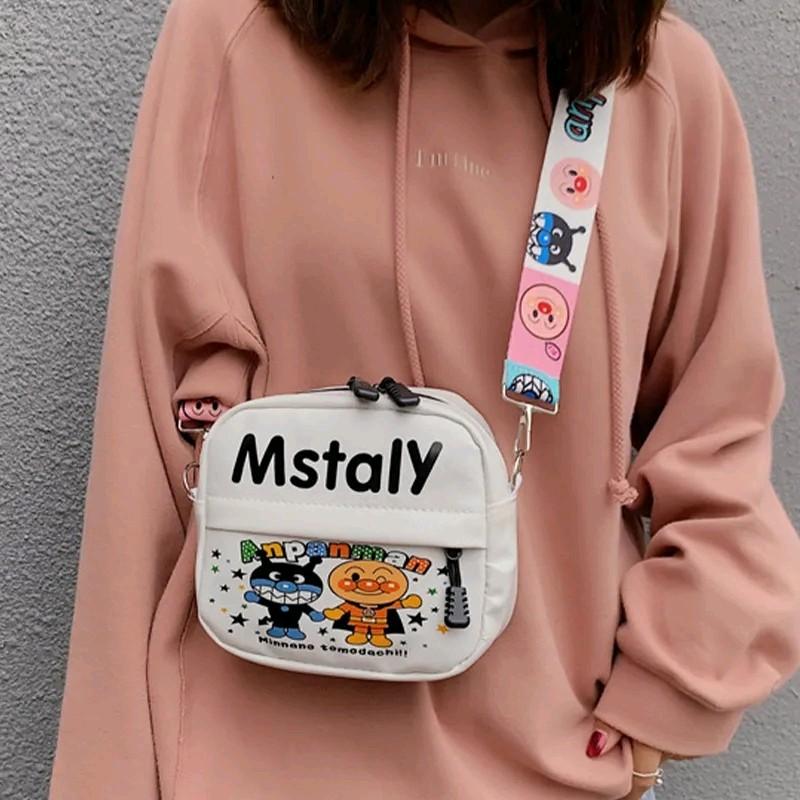 Tas Selempang Wanita Korea Remaja Kekinian Jin Edition Messenger Cute 3