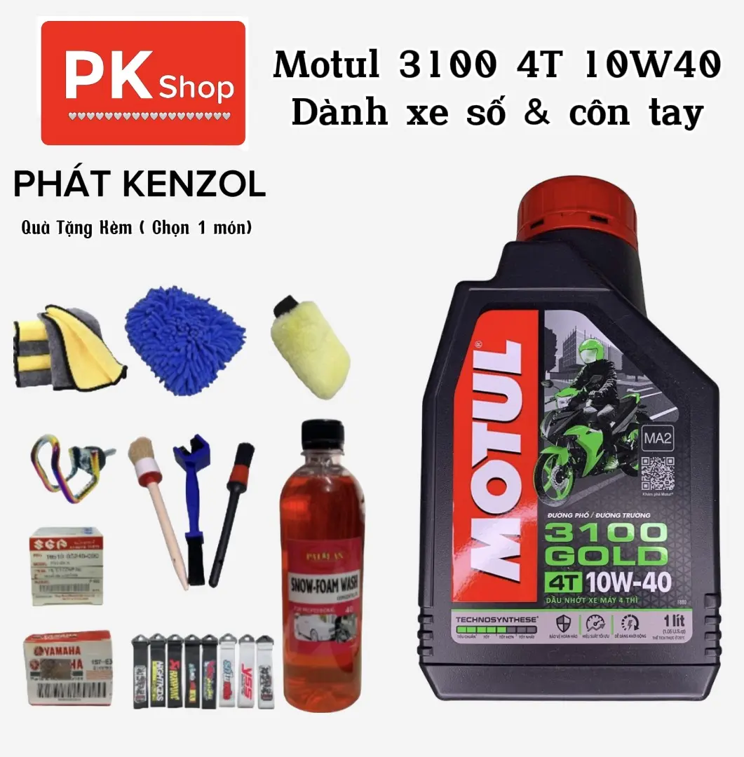 MOTUL 3100 10W-40 NHỚT 4 THÌ Dầu Nhớt Dầu Dầu Nhớt Dầu