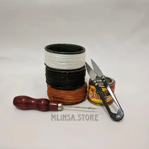 Alat Sol Sepatu Lengkap Benang Jarum Gunting Lem