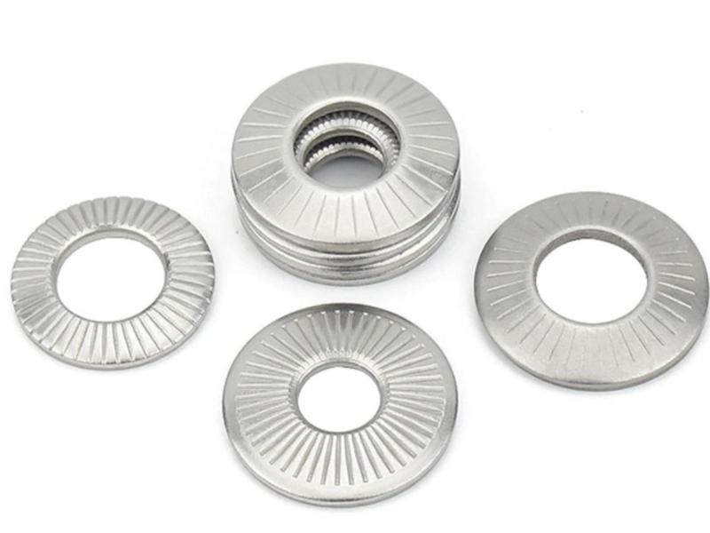 (INOX304) Set 10 cái M4-M8 Long đen chống xoay dạng nón inox304 M4, M5, M6, M8 2