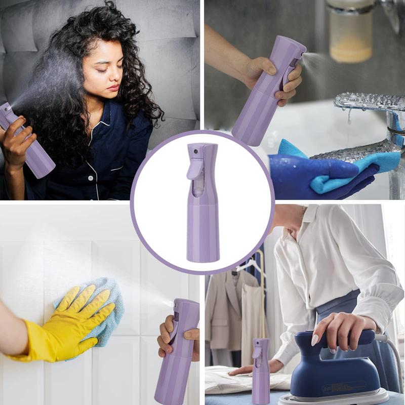 Product Introduction of Multipurpose Clear Water Spray Bottle, 1 Count Summer Ultra Fine Water Mister Bottle, Empty Water Sprayer for Hair Styling, Pets, Plants, Cleaning & Skin Care Tin Organiser 6