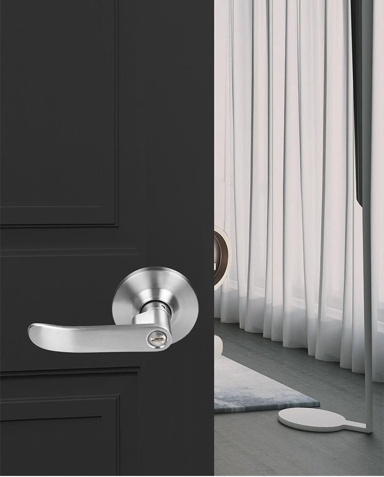 Product Introduction of COD Hardware Doorknob Lever Type aluminium alloy Lockset Door Knob Anti-Corrosion Handle Lock With Keys 17