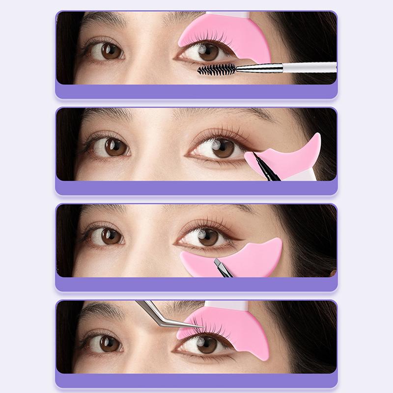 Product Introduction of Mẫu Kẻ Mắt Giấy Nến Trang Điểm Mắt Bằng Silicon, Tấm Chắn Mascara, Tấm Bảo Vệ Dụng Cụ Bảo Vệ, Dụng Cụ Định Hình Lông Mày Và Kẻ Mắt, Được Làm Bằng Silicon 26
