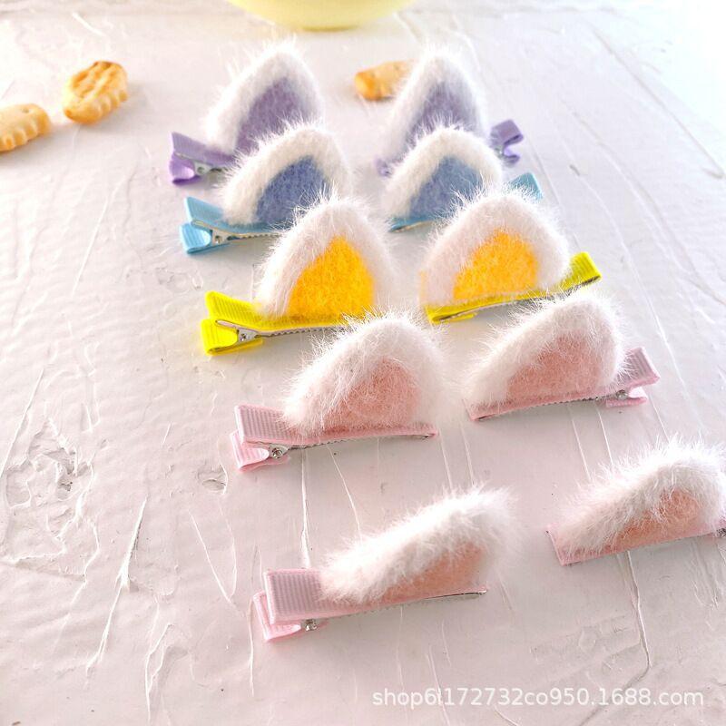 Product Introduction of Kids Hair Clips Cute Cartoon 3D Double Hairpins for Little Girls 5