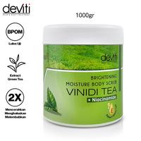 Gambar deviti Moisture Body Scrub Vinidi Tea 1 KG Extract Green Tea Lulur Cream Tanpa Bilas BPOM Hijau Kotoran Kusam Mencerahkan Teh Vitamin - Not Specified dari Deviti Kota Administrasi Jakarta Barat 1 Tokopedia