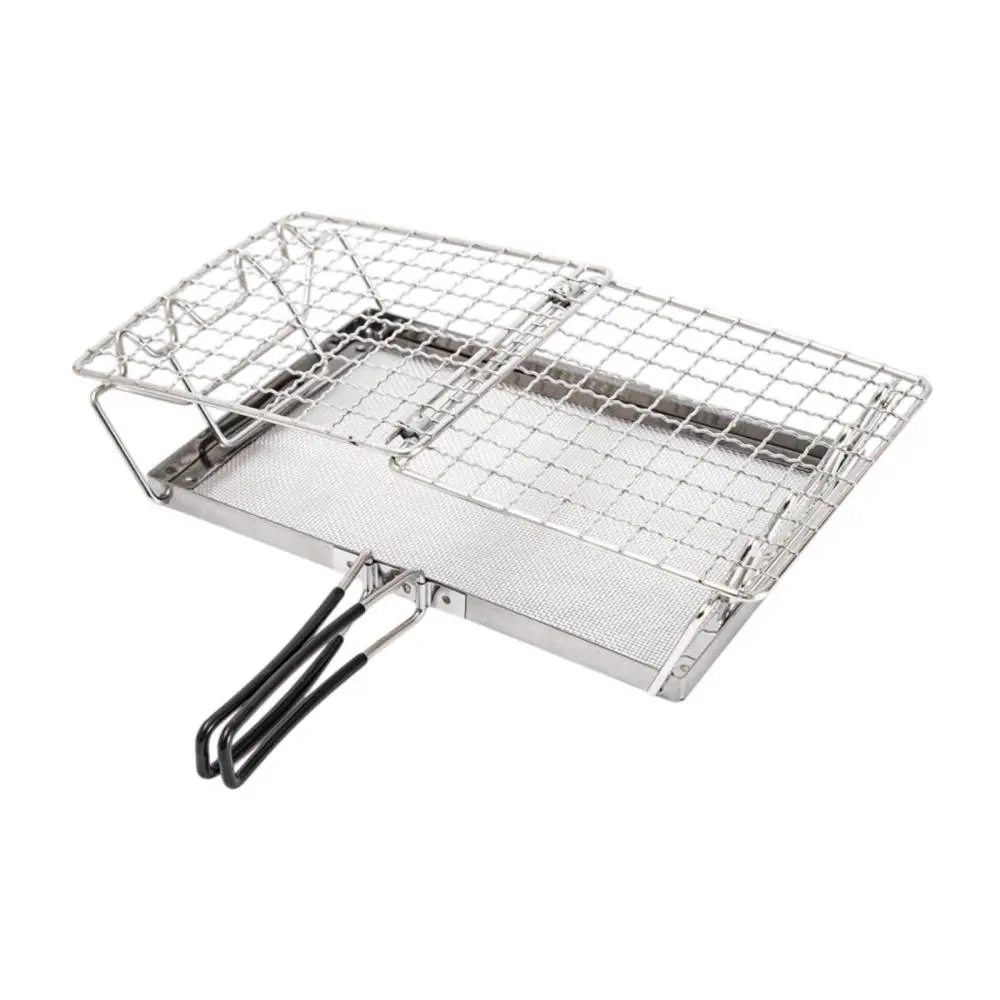 Stainless Steel Bread Toaster Roast Rack Camping Cookware Grilling Rack for Picnic