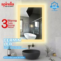 Gambar Spirella SP02 Cermin Led 55X70cm dari Spirella Mirror Kab. Tangerang 1 Tokopedia