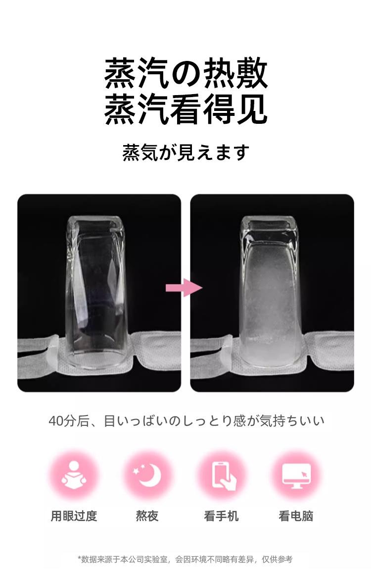 Product Introduction of Steam Eye Mask Self-Heating Eye Mask Special Shading Hot Compress Heating Portable Eye Protection Relieve Eye Fatigue Boxed 7