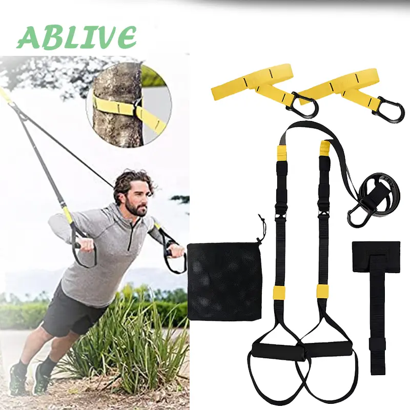 TRX Suspension Training Strap TRX Tali TRX PRO P3 Yoga Fitness Gym Power Rope Suspension Kit Trainer Fitness