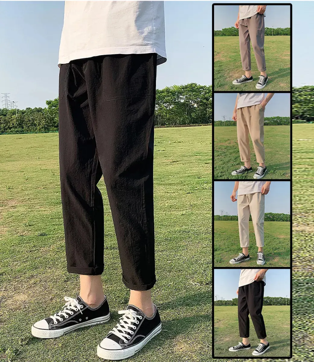 [Mẫu Mới] Quần Nam Kaki Basic Dáng Baggy Trơn Màu Phong Cách Trẻ Trung Thời Trang Zenkonu QUAN NAM 060V1