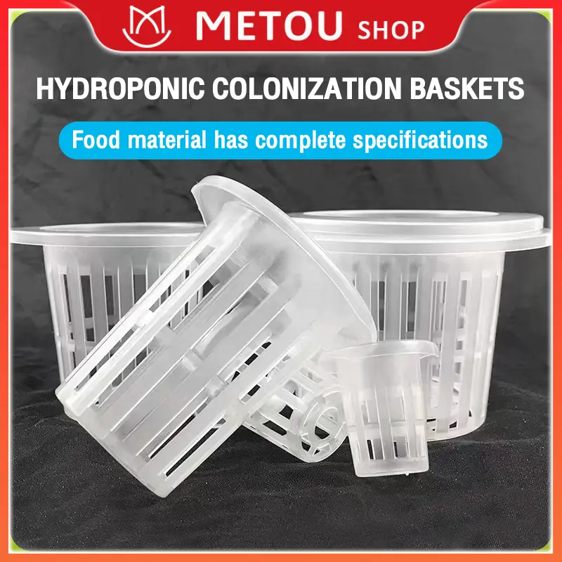 Hydroponic PP material planting basket soilless cultivation hydroponic ...