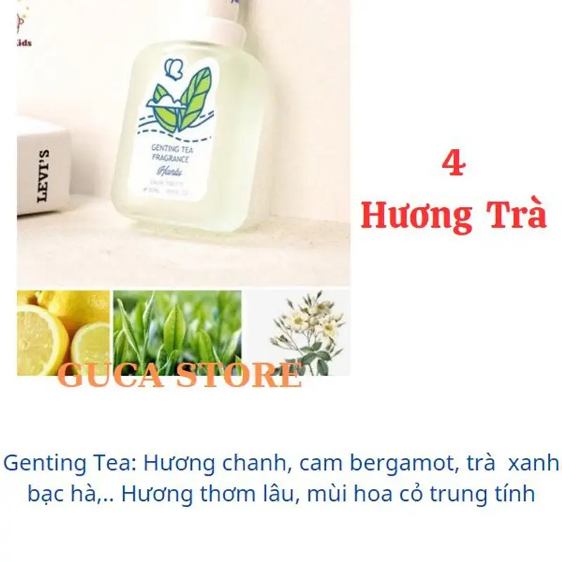 Nước Hoa Hanlu Cho Bé, Lưu Hương, Dung Tích 50ml 4