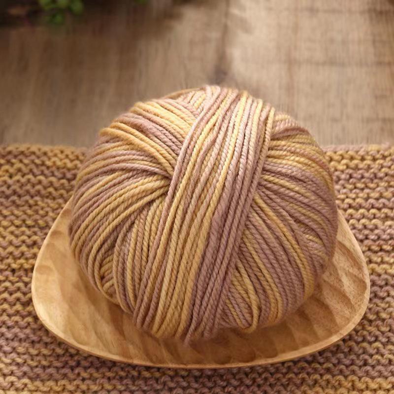 Product Introduction of 50g/Roll Sequin Mohair Yarn Soft Warm Baby Wool Crochet Yarn DIY Handmade Knitting Sweater Shawl Hat Bag Thread Sewing Supplies 24